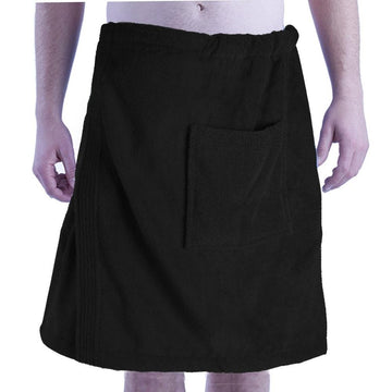 Water Absorbent Microfiber Men's Spa Wrap Towels